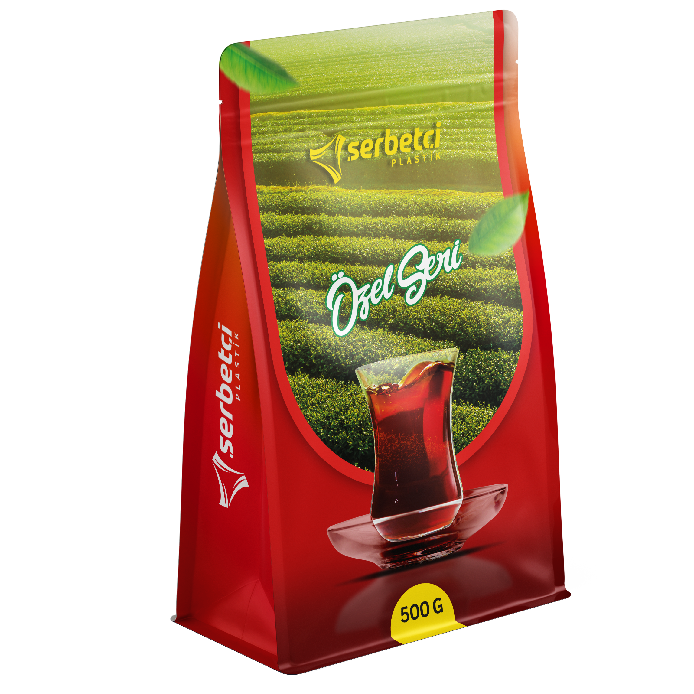 Flat Bottom Çay Ambalajı