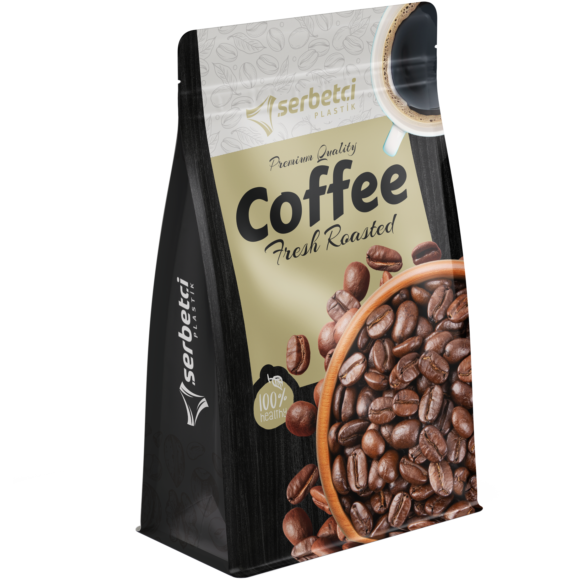 Flat Bottom Coffee Packaging