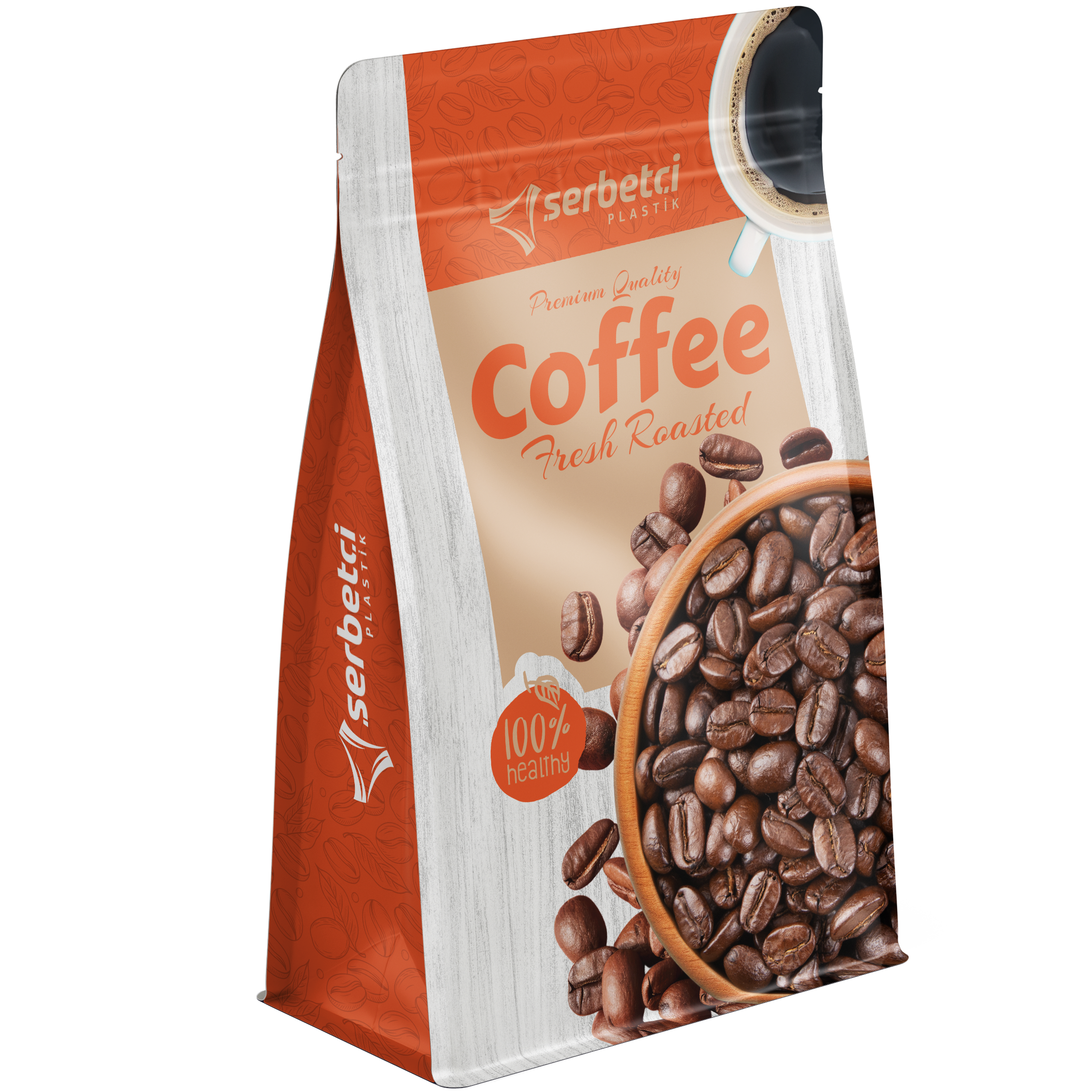 Flat Bottom Coffee Packaging