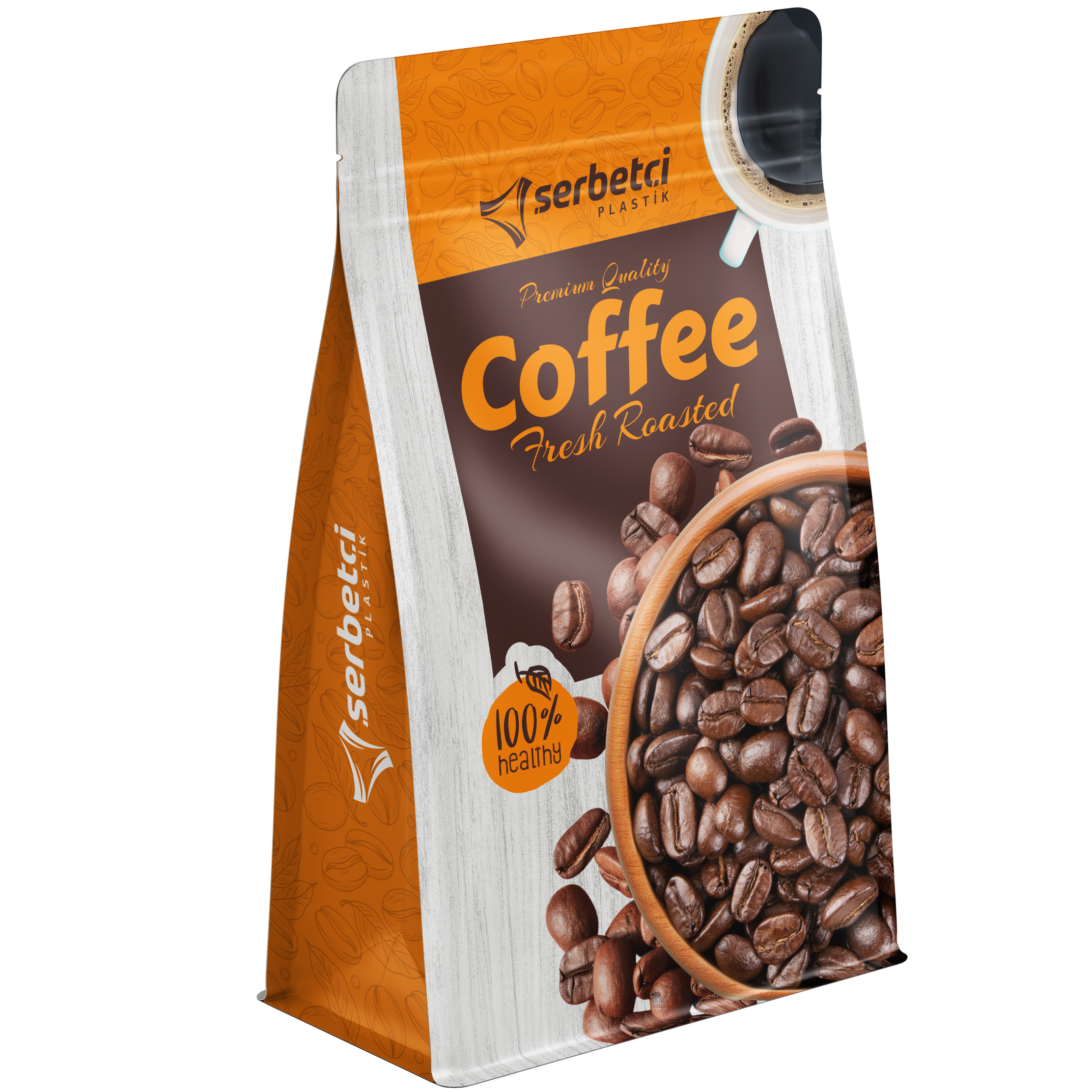 Flat Bottom Coffee Packaging