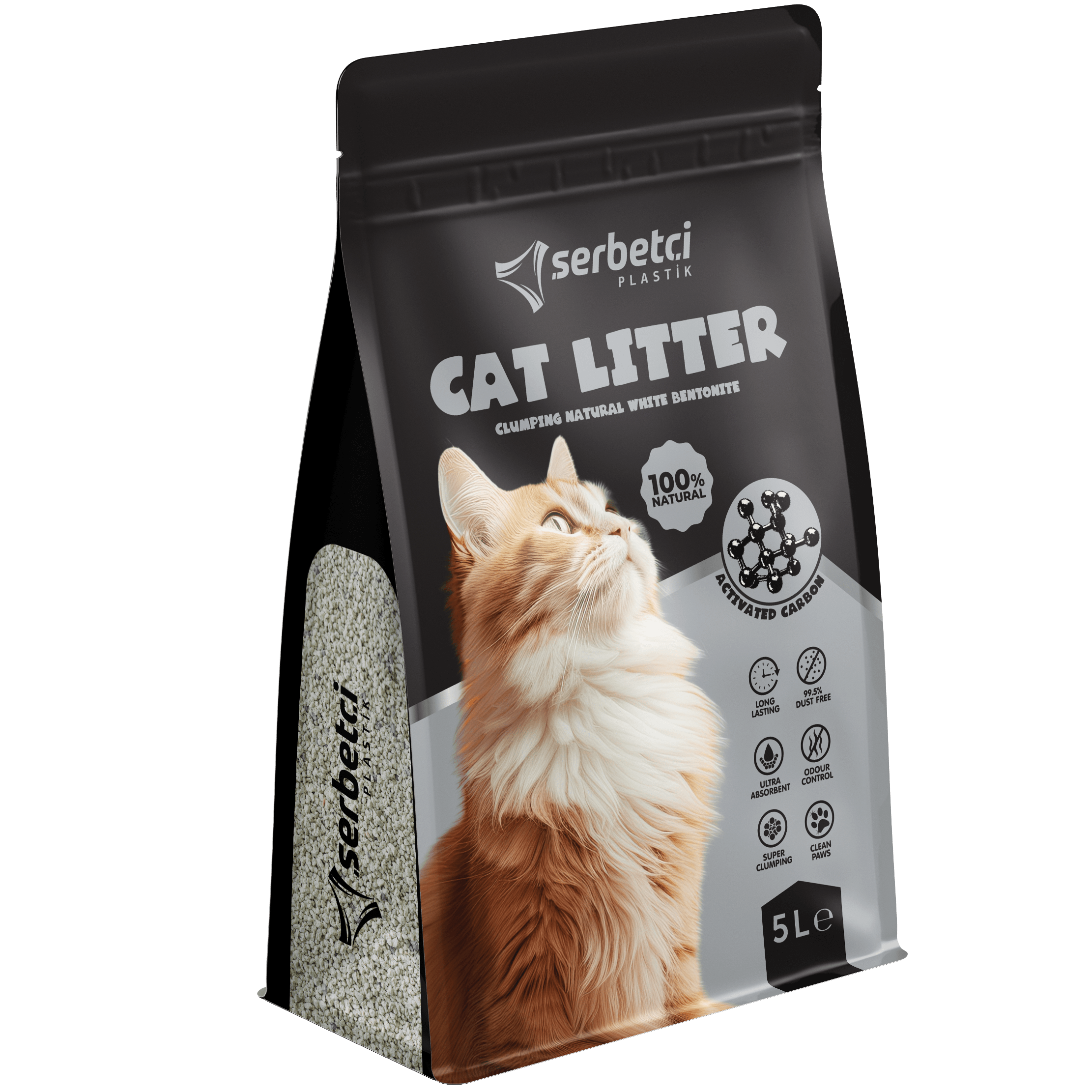 Flat Bottom Kedi Kumu Ambalajı